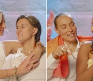 I Kissed A Girl's Elisha and Elise, and Pippa and Nikita
