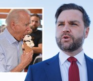 JD Vance says Joe Biden eats ice cream in a 'suggestive' way