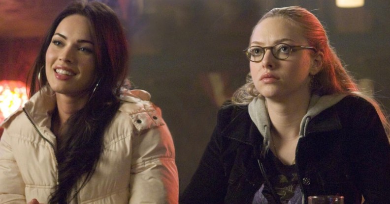 Megan Fox and Amanda Seyfried in Jennifer's Body