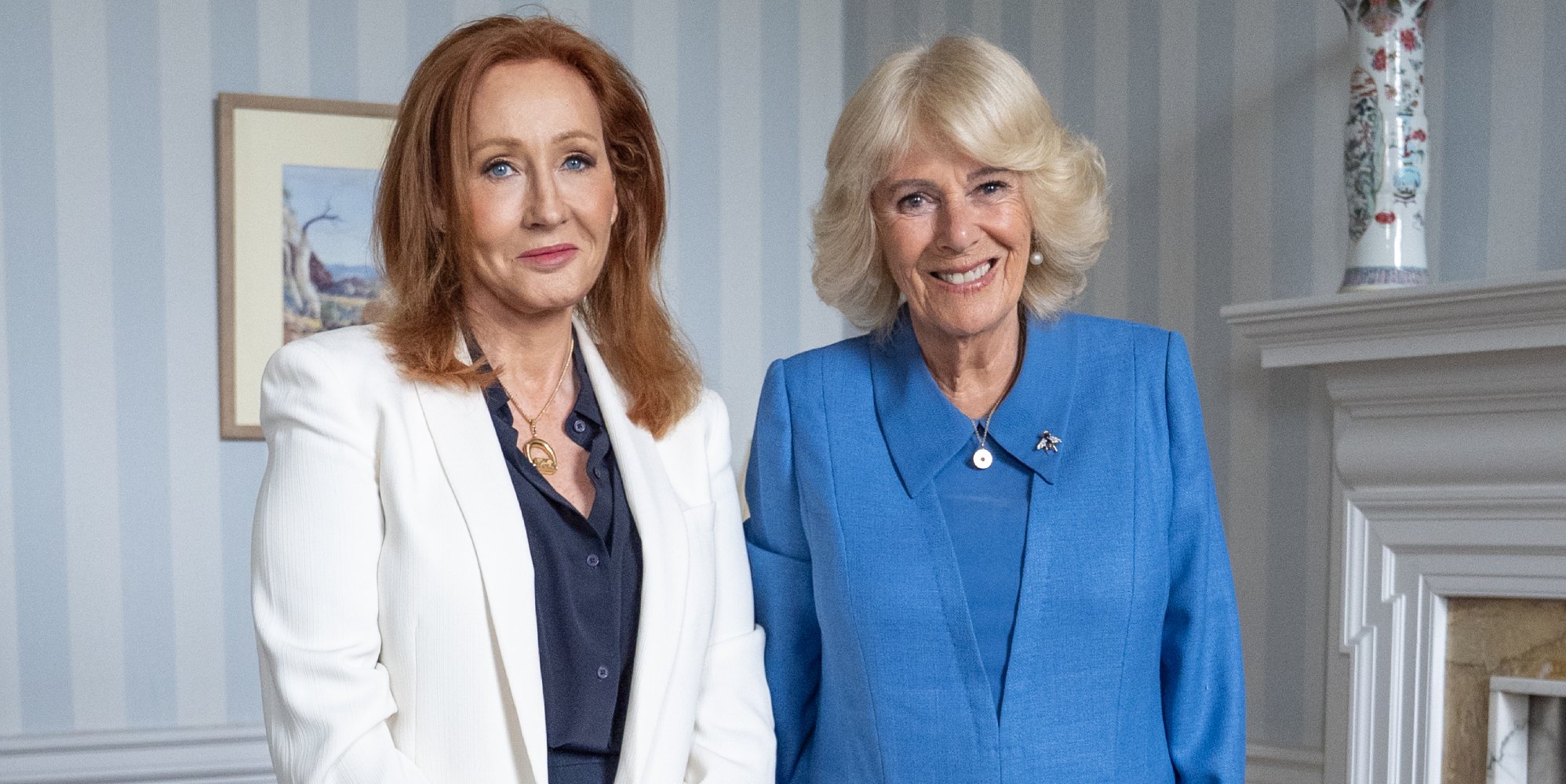 Repercusiones tras la reunión entre la Reina Camilla y JK Rowling