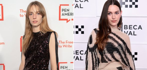 Maya Hawke and Victoria Pedretti