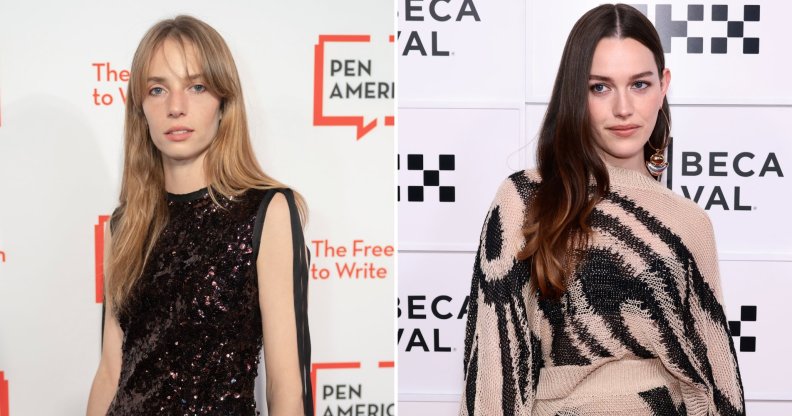 Maya Hawke and Victoria Pedretti