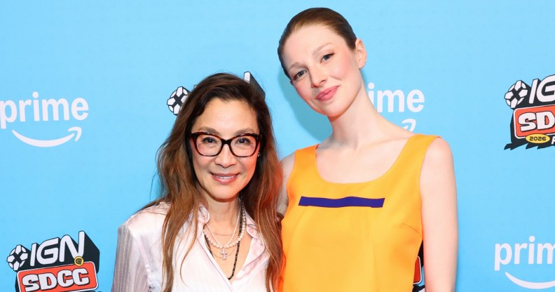 Michelle Yeoh and Hunter Schafer