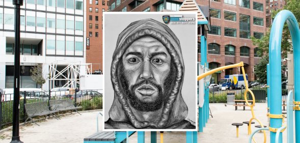 police sketch of suspect in new york anti-gay attack