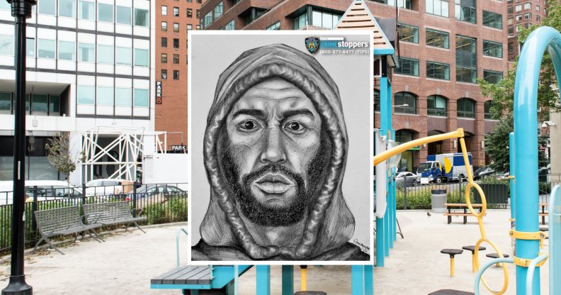 police sketch of suspect in new york anti-gay attack