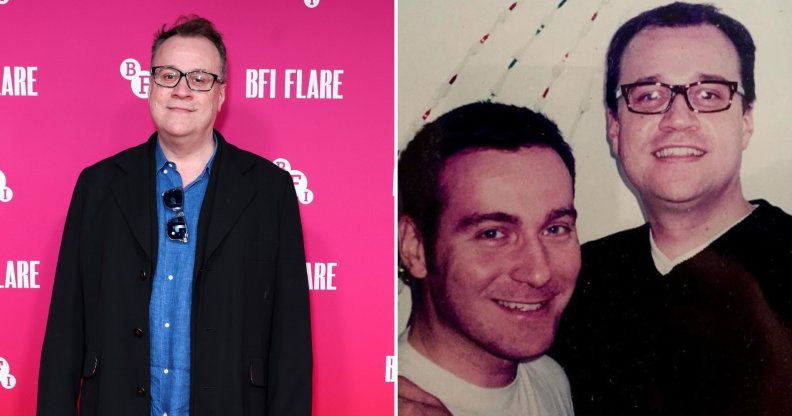 Russell T Davies has reflected on the death of his husband Andrew Smith