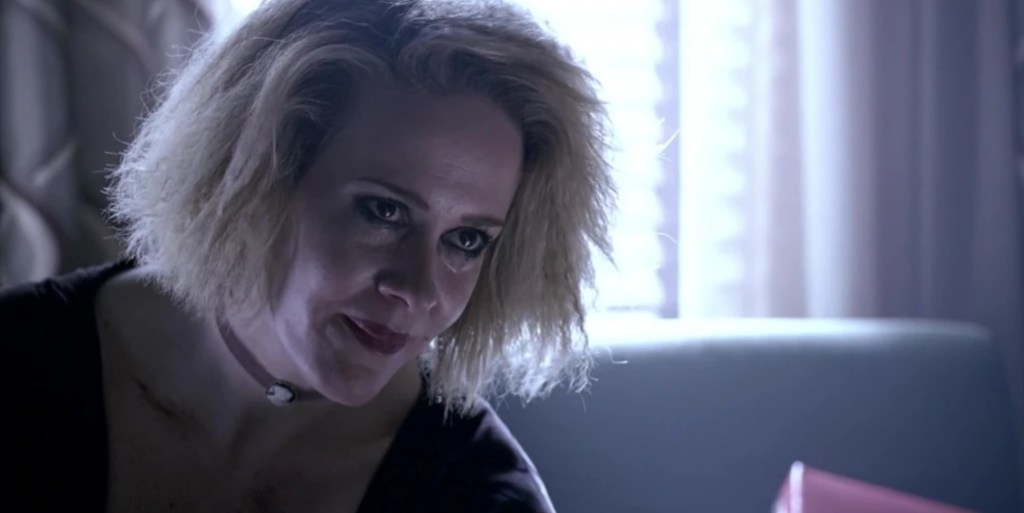 Sarah Paulson as 'Hypodermic' Sally 