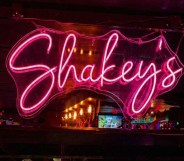 Shakey's bar in Asheville, North Carolina