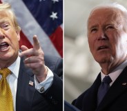 Donald Trump and Joe Biden