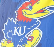 University of Kansas mascot the Jayhawk
