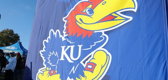 University of Kansas mascot the Jayhawk