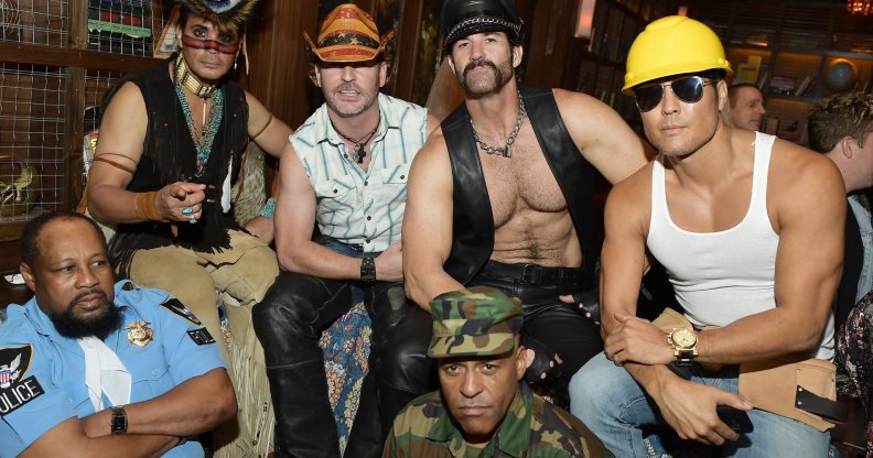 Victor Willis, Angel Morales, Chad Freeman, Sonny Earl, J.J. Lippol, James Kwong of Village People