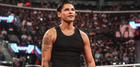 Ryan Garcia appeared on WWE's Monday Night RAW