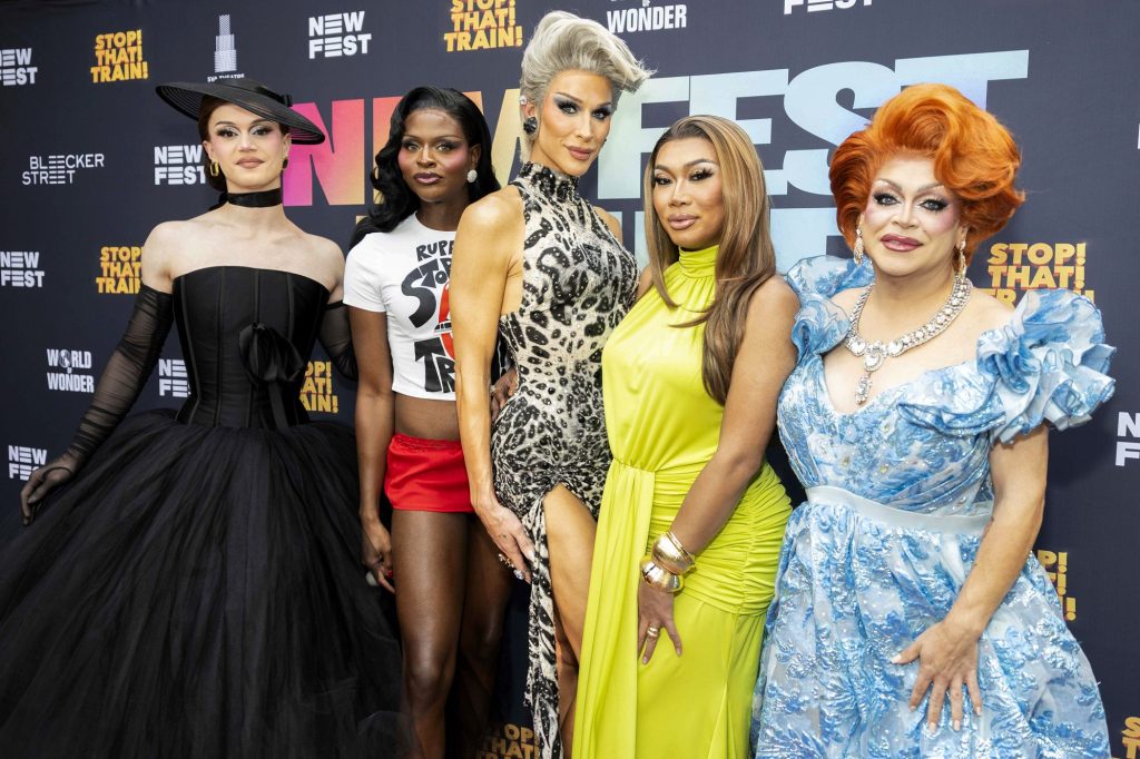 Marcia Marcia Marcia, Symone, Brooke Lynn Hytes, Jujubee and Ginger Minj