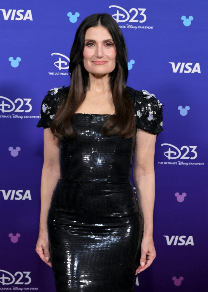 Idina Menzel at D23 Expo in August 2026