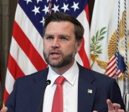 US Vice President JD Vance during a speech