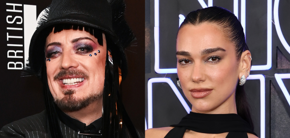 Boy George and Dua Lipa