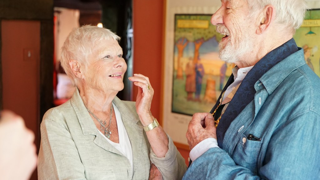 Dame Judi Dench and Sir Ian McKellen