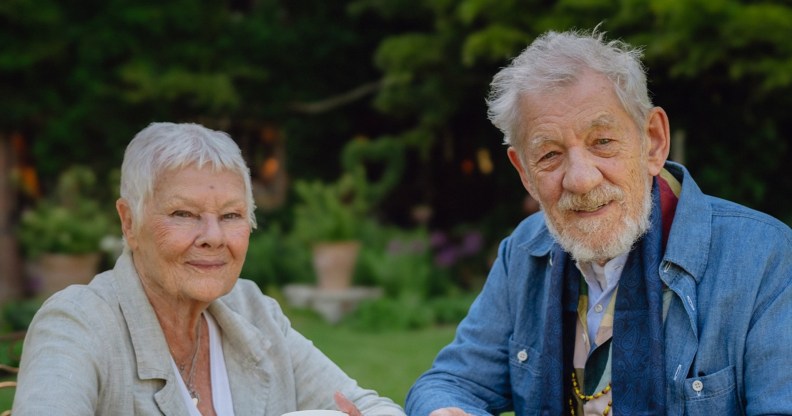 Tea With Judi Dench featuring Ian McKellen.