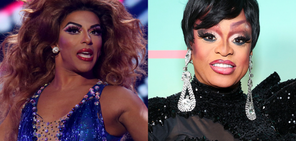 Shangela and Kennedy Davenport