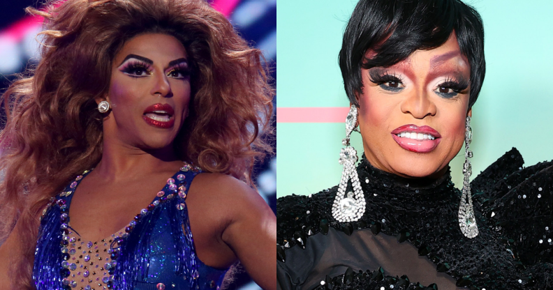 Shangela and Kennedy Davenport
