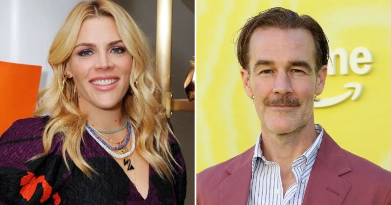 Busy Philipps and James Van Der Beek