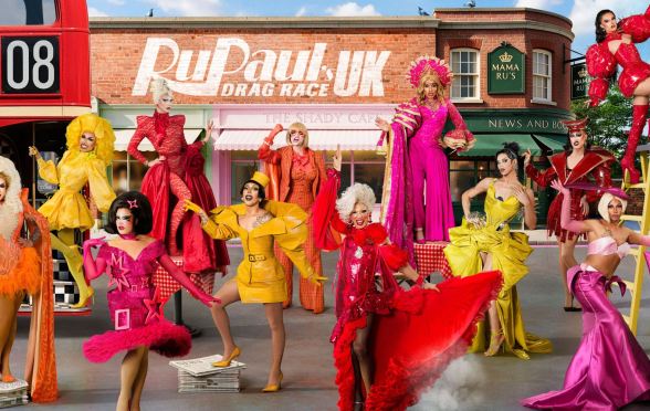 The cast of RuPaul's Drag Race UK season 8