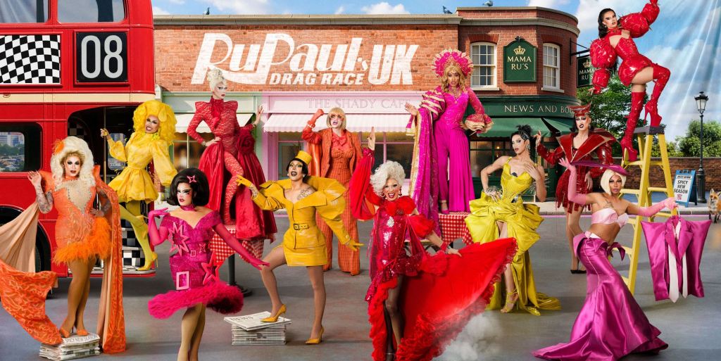 The cast of RuPaul's Drag Race UK season 8