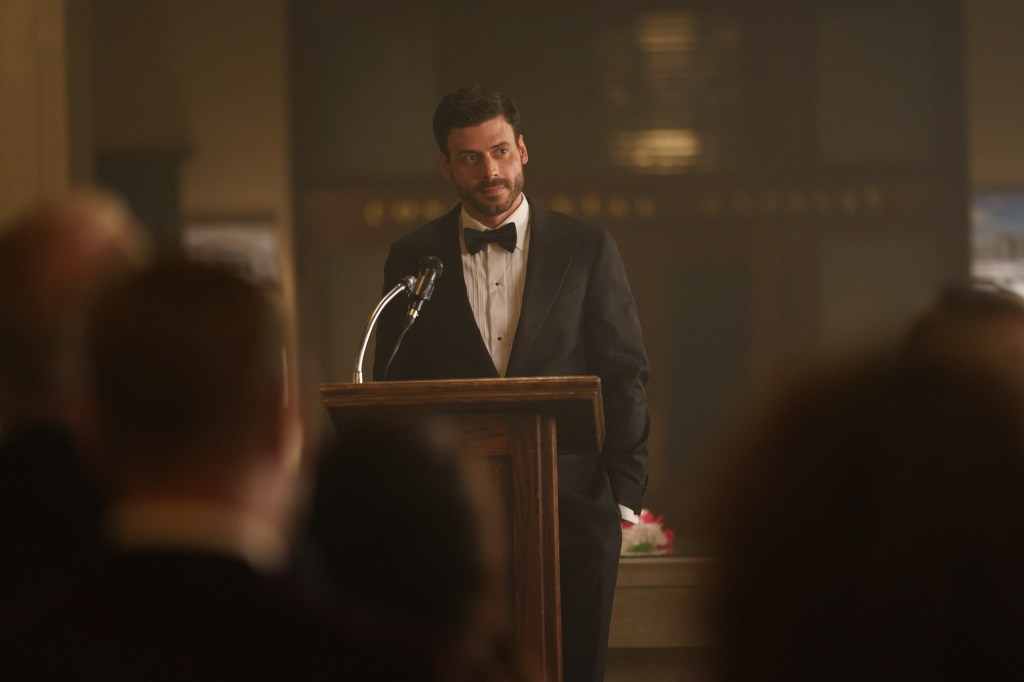 François Arnaud as Scott Hunter in episode 3