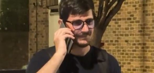 Met Police are looking to identify a man who may have information on a hate crime in Hackney