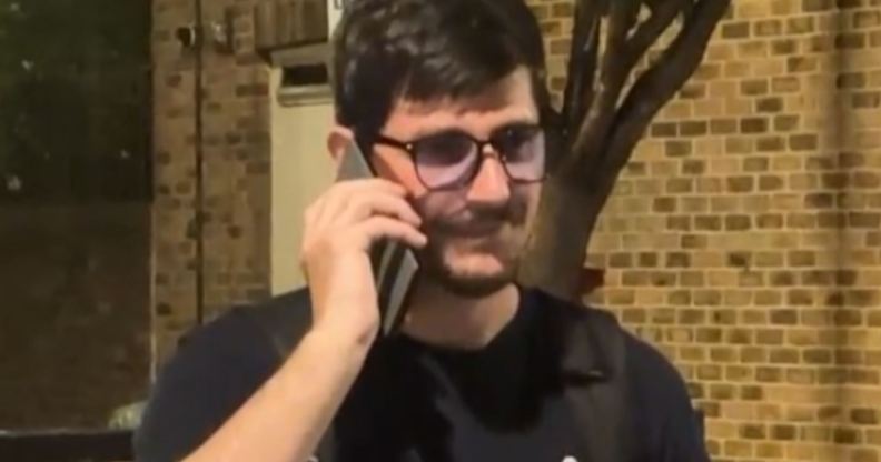 Met Police are looking to identify a man who may have information on a hate crime in Hackney