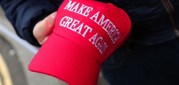 A 'Make America Great Again' hat