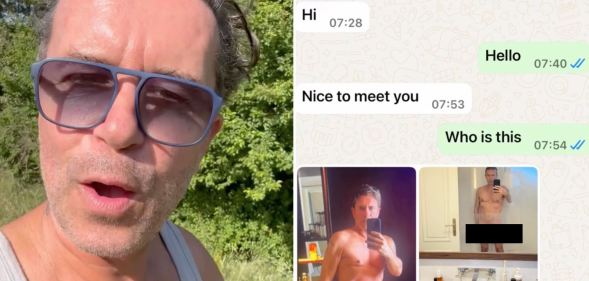 Paul Drayton was targeted by blackmailers