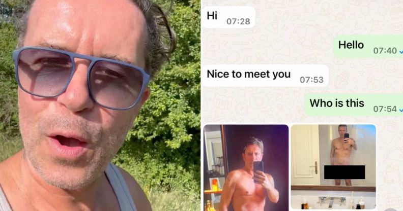 Paul Drayton was targeted by blackmailers