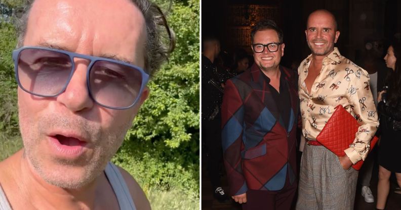 Alan Carr's ex Paul Drayton