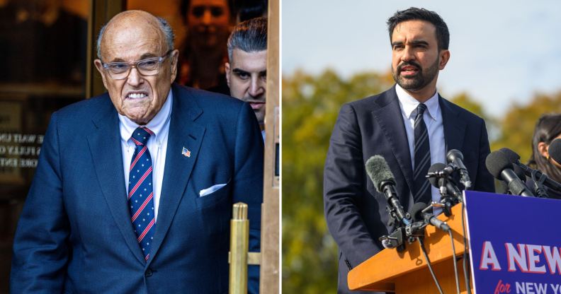 Rudy Giulani and Zohran Mamdani