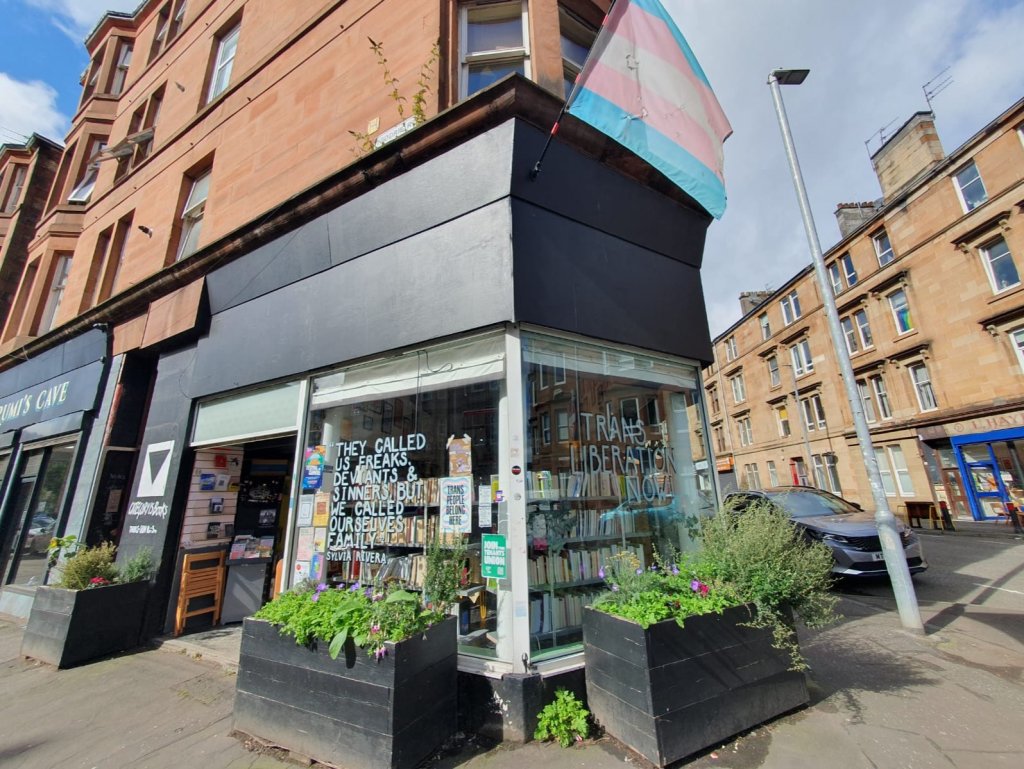 Category Is Books in Glasgow. (GoFundMe)