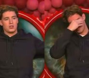 Big Brother housemate Frankie came out in an emotional Diary Room moment. (ITV)