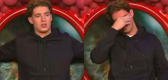 Big Brother housemate Frankie came out in an emotional Diary Room moment. (ITV)