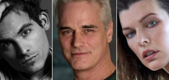 Kevin Zegers, Paul Gross and Milla Jovovich