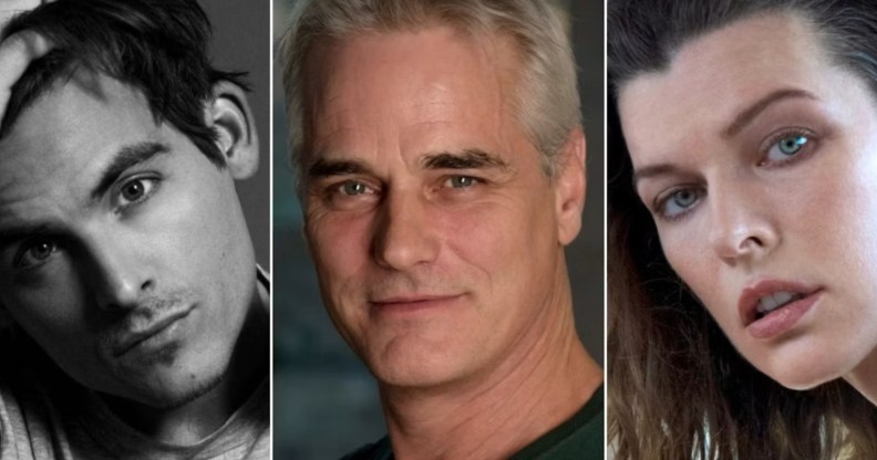 Kevin Zegers, Paul Gross and Milla Jovovich