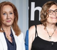 JK Rowling (L) has denied Lilly Wachowskit's claim she is "funding trans genocide". (Getty)