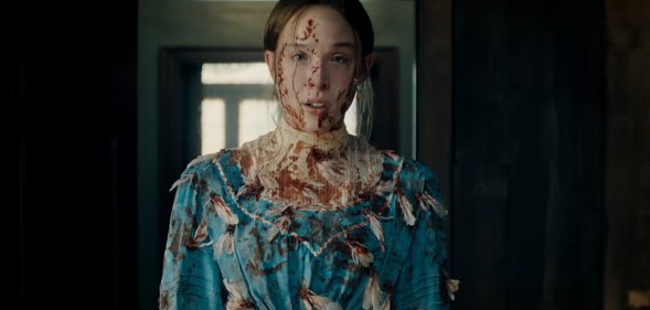 Ella Beatty as Lizzie Borden in Monster: The Lizzie Borden Story on Netflix