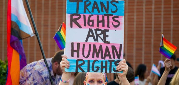 Mobile - a city in Alabama has intervened following clashes between Pride and anti-trans banners