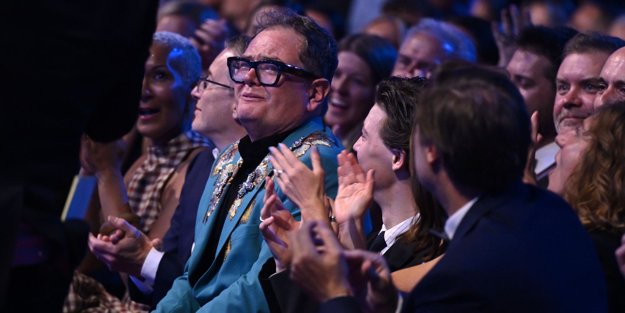 Alan Carr emotional as Celebrity Traitors cast award him special nod at ...