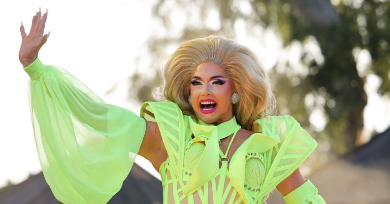 WEST HOLLYWOOD, CALIFORNIA - MAY 31: Alyssa Edwards performs at OUTLOUD Music Festival at 2025 WeHo Pride on May 31, 2025 in West Hollywood, California. (Photo by Maya Dehlin Spach/WireImage)