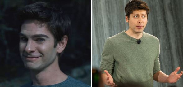 Andrew Garfield plays Sam Altman in Artificial