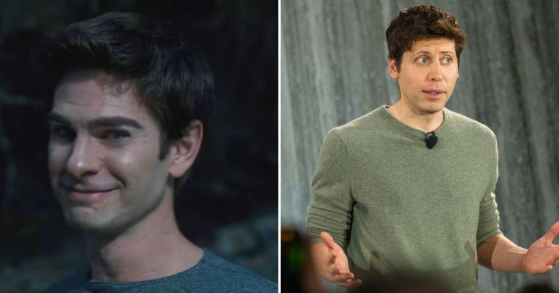 Andrew Garfield plays Sam Altman in Artificial
