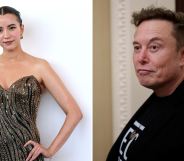 Ashley St Clair and Elon Musk