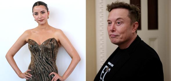 Ashley St Clair and Elon Musk